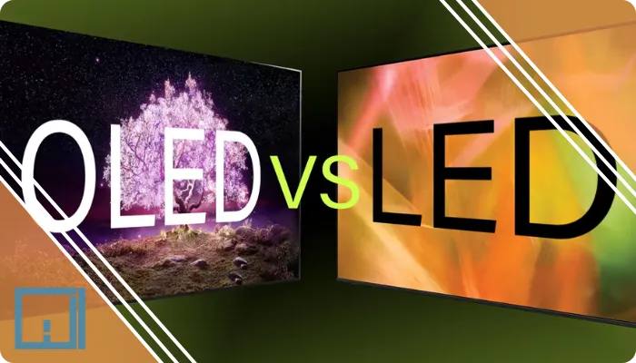 مقایسه تلویزیون led با oled