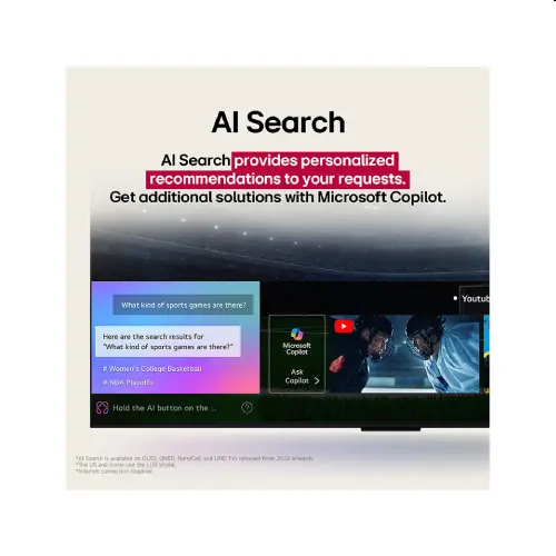 تلویزیون ال جی 65 اینچ 2025 مدل 65QNED82A6A